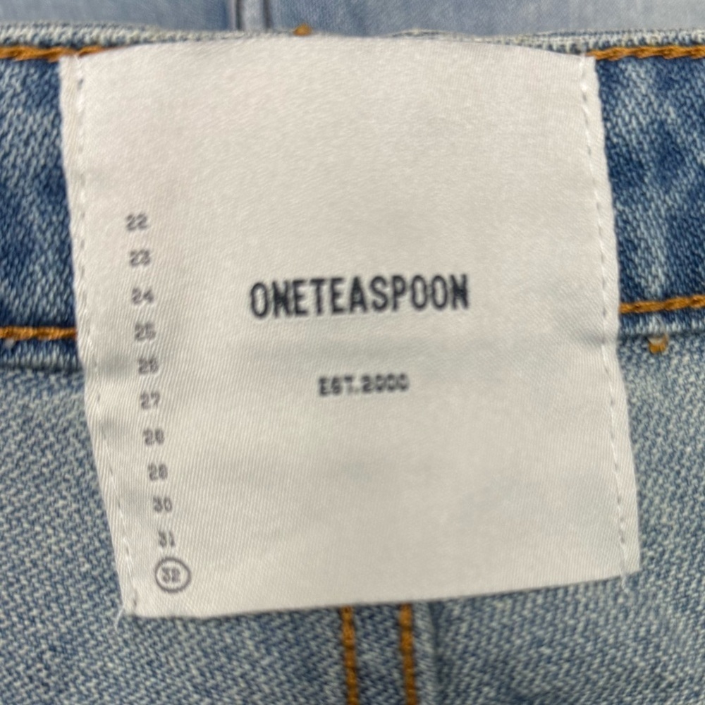 One Teaspoon Legend Denim Shorts Size 32, Casual Cutoff Denim Shorts - Picture 2 of 10